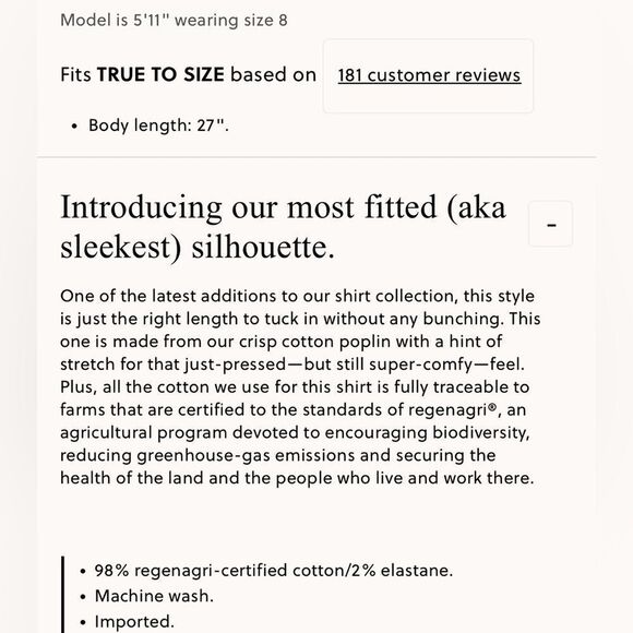 NWT J CREW Wren slim shirt in stretch cotton poplin in white - Picture 6 of 7